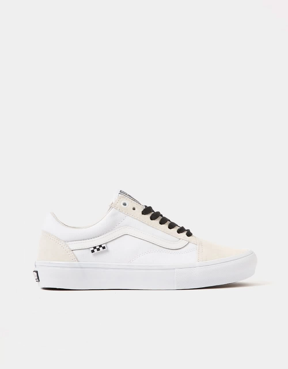 Vans Skate Old Skool VCU Skate Shoes - White Ice Hockey Skate