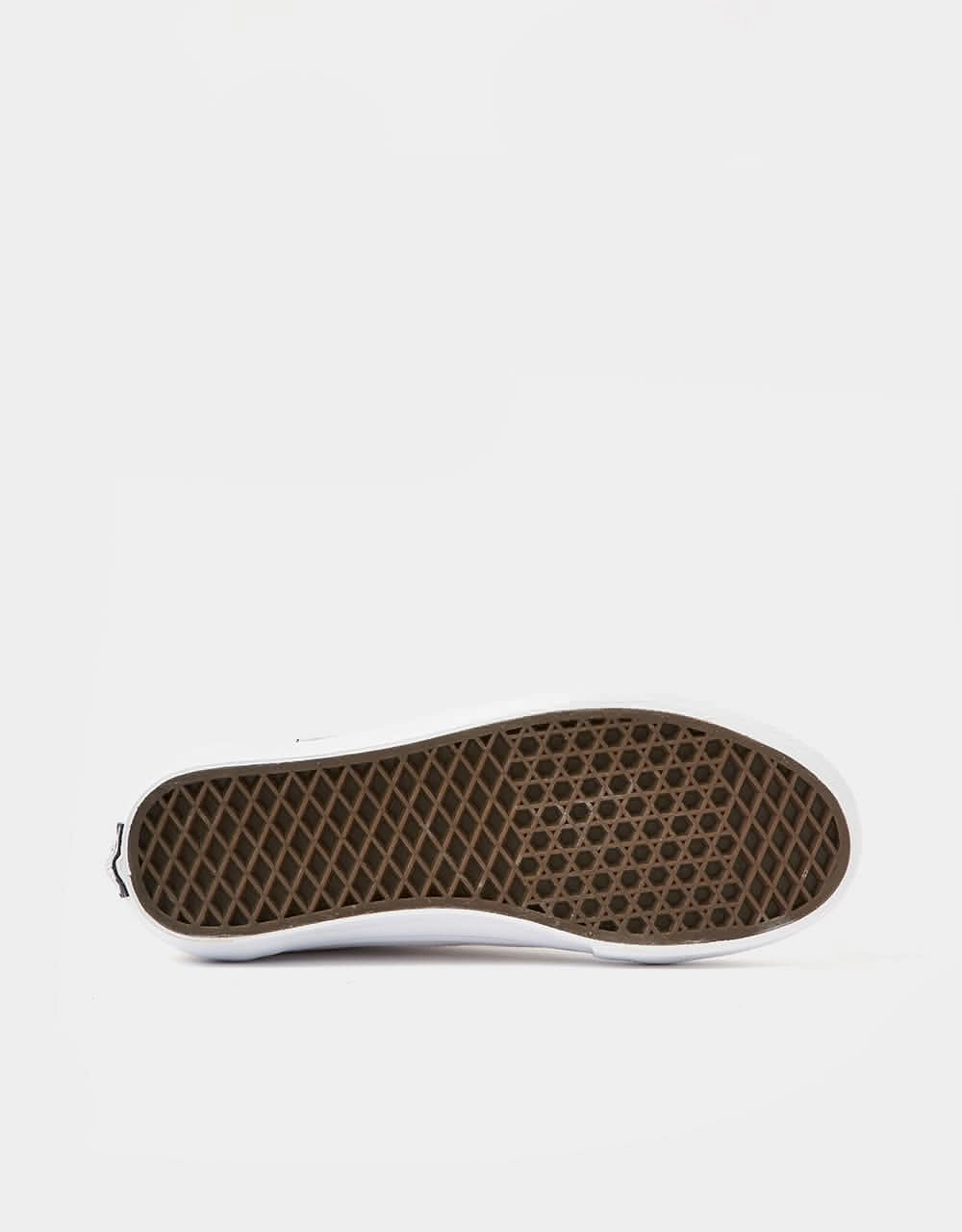 Vans Skate Old Skool VCU Skate Shoes - White Skate Shoes Janoski