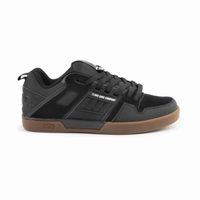Supra Skytop Skate Shoe DVS Shoes Comanche 2.0  Black/Reflective/Gum Dave Bachinsky Mens