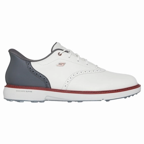 Hyperflex Golf Shoes Skechers Go Golf Prestige Spikeless Golf Shoes - Natural/Grey