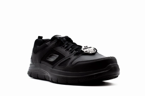 Skechers Work Relaxed Fit: Flex Advantage Slip Resistant Best Breathable Steel Toe Work Boots