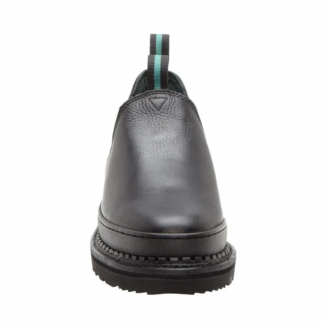 Georgia Giant Womens Romeo Black Leather Work Shoes G3060 Raintex Snow Boots