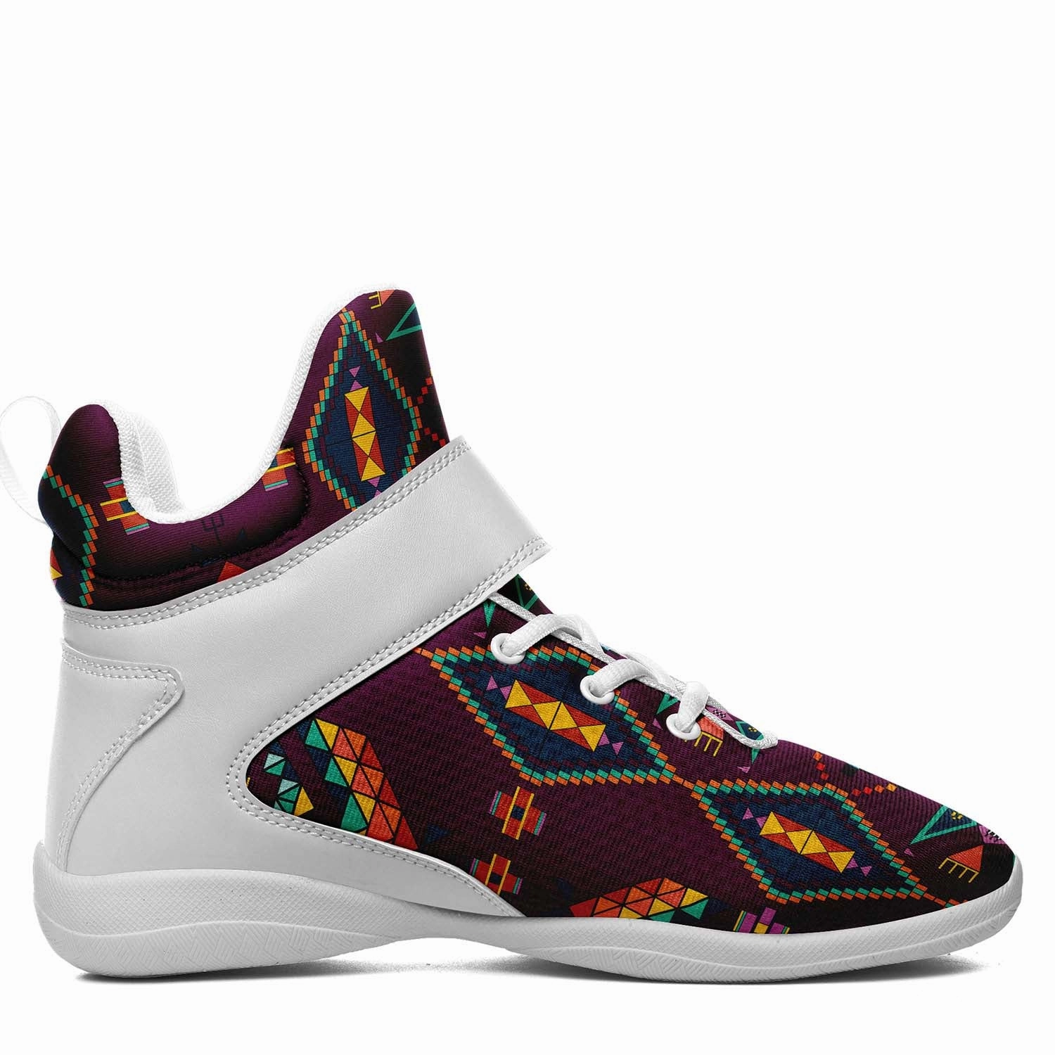 Travois Tipi Berry Ipottaa Basketball / Sport High Top Shoes - White Sole Basketball High Top Shoes