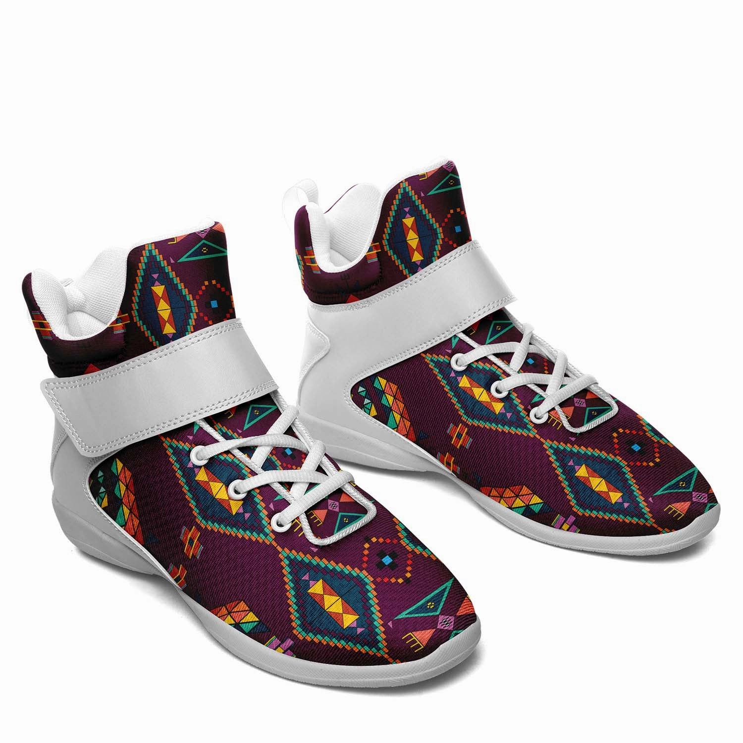 Best Basketball Shoes Under 75 Travois Tipi Berry Ipottaa Basketball / Sport High Top Shoes - White Sole