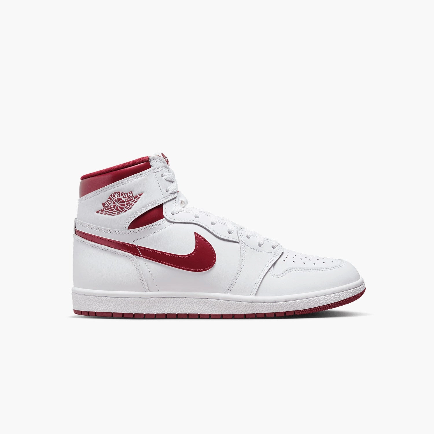 Nike Shoe Size Guide Men's Air Jordan 1 High `85 "Metallic Burgundy"