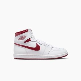 Nike Squash Shoes Men's Air Jordan 1 High `85 "Metallic Burgundy"