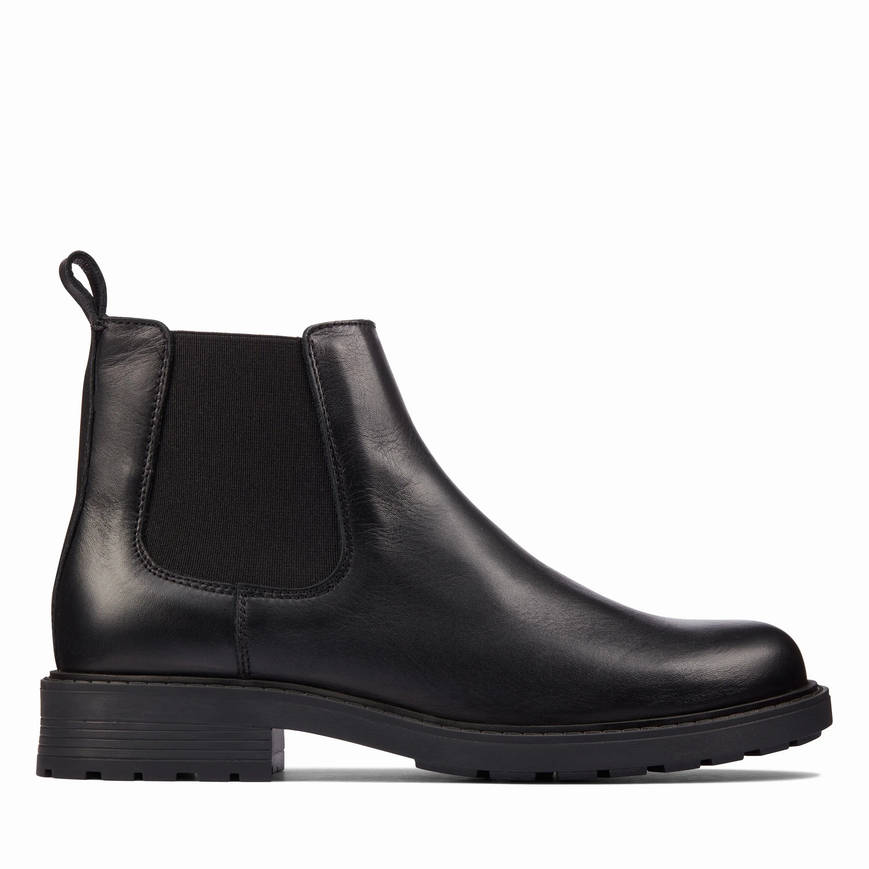 CLARKS | BOOTS | WOMEN | ORINOCO2 LANE BLACK LEATHER | BLACK Ysl Chelsea Boots