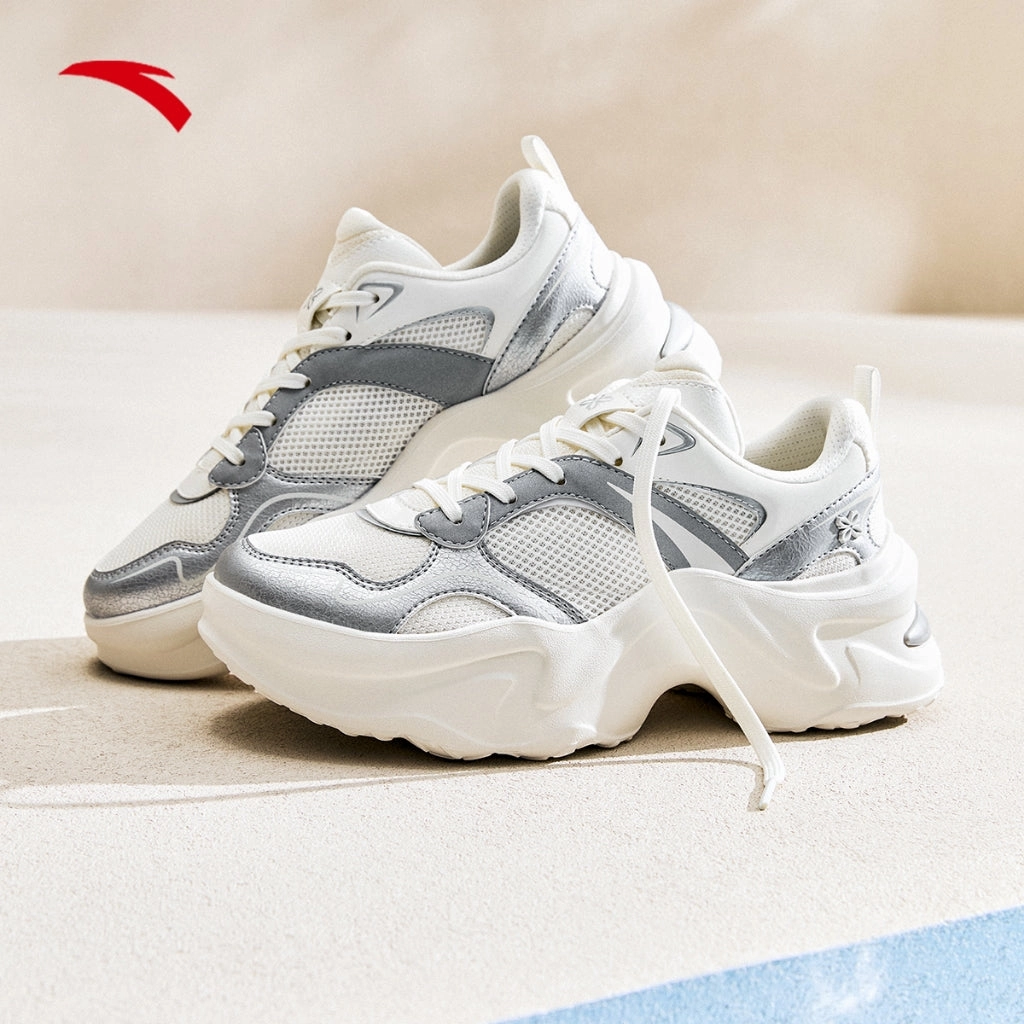 ANTA Women Casual Shoes 9225B8821-3 -White/Silver (Kasut Kasual Perempuan) Tom Tailor Snow Boots