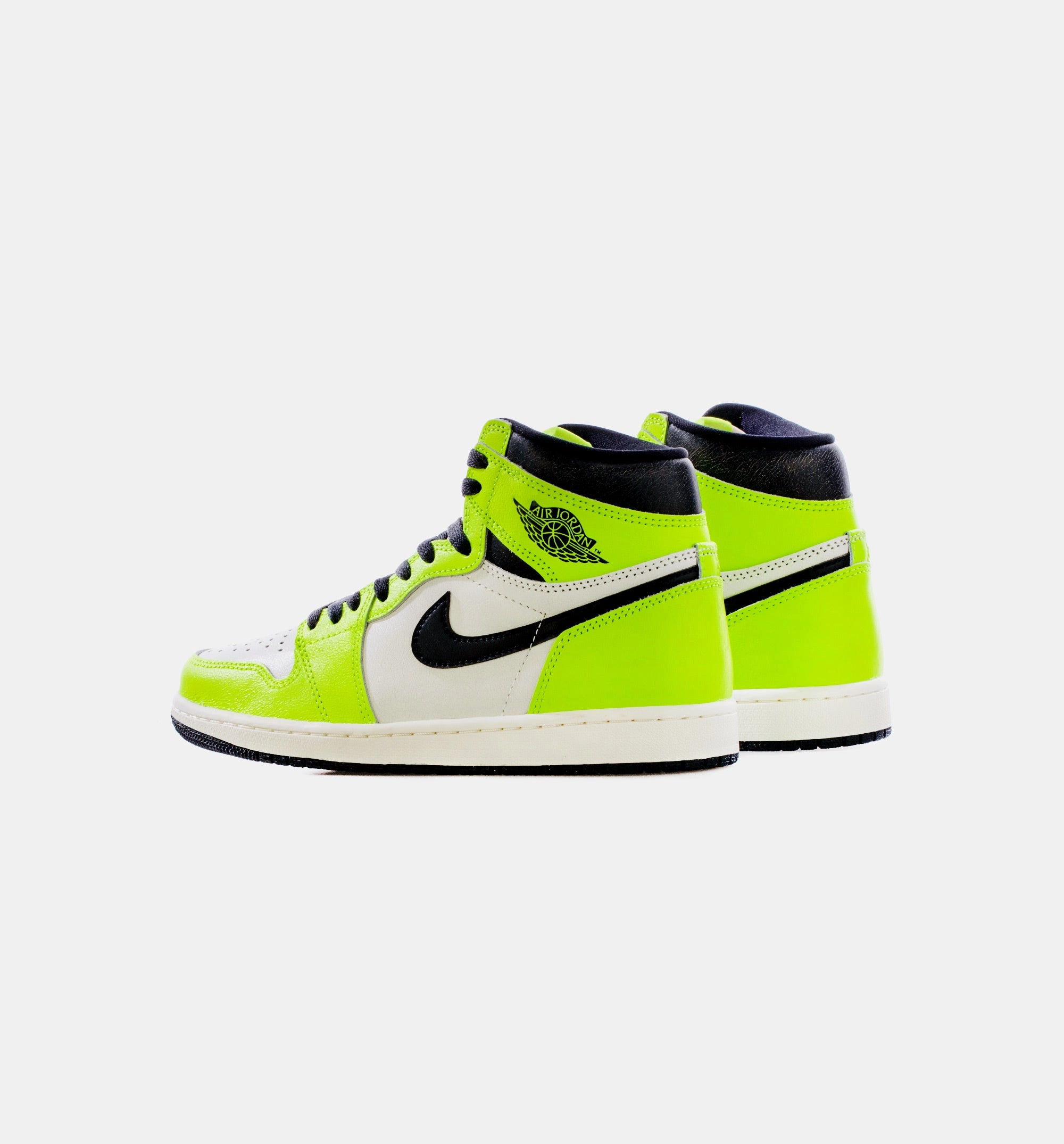 Air Jordan 1 High OG Visionaire Mens Lifestyle Shoes - White/Neon Green Free Shipping Sparkly Heeled Ankle Boots
