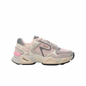 Replay Women's Destiny W Mix 2 Sneakers in Suede and Mesh Finish Line Sneakers