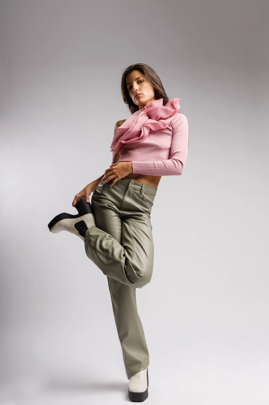 Momo Off White Leather Chelsea Boots Chelsea Boots To Work