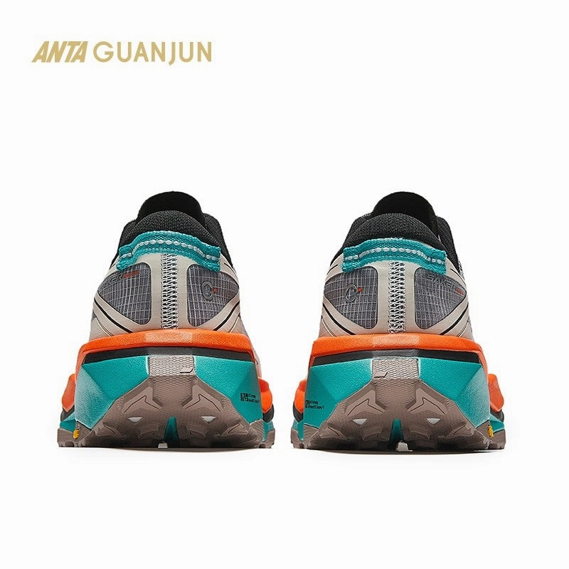 Columbia Tall Snow Boots ANTA Women Vibram Carbon Plate Running Shoes 1224D5516A-2 -Grey/Grey/Green (Kasut Larian/Kasut Joging Perempuan)