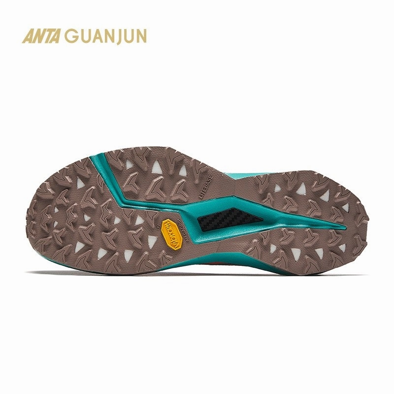 ANTA Women Vibram Carbon Plate Running Shoes 1224D5516A-2 -Grey/Grey/Green (Kasut Larian/Kasut Joging Perempuan) Snow Boots Clarks