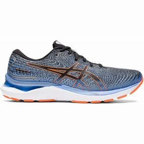 Men's Asics GEL-Cumulus 24, Black/Shocking Orange, 15 D Medium Asics Golf Shoes Replacement Spikes
