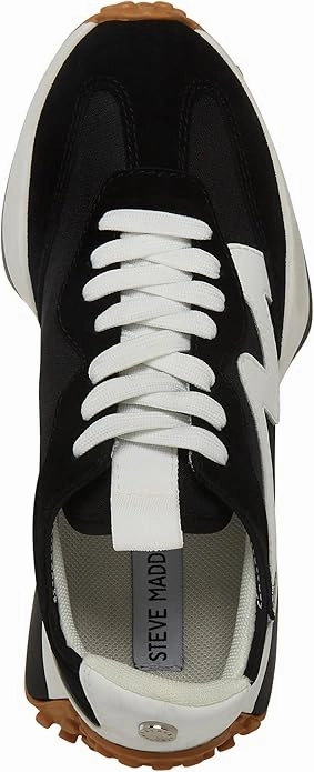 Steve Madden Womens Campo Suede Lifestyle Casual and Fashion Sneakers Motorsport Sneakers
