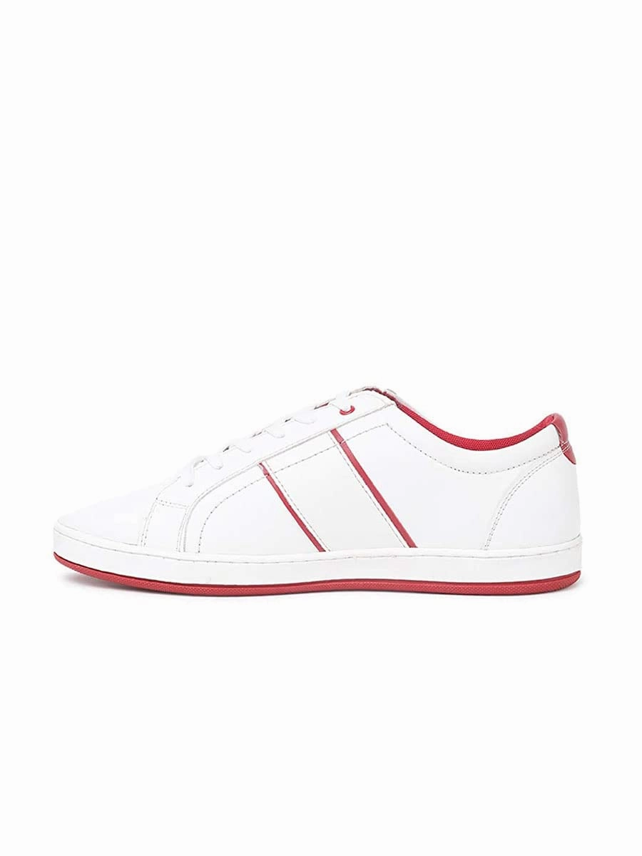 Eeken E1A034 White Stylish Smart Daily Occasional Comfortable Sneakers For Men Sneakers Good For Heel Spurs