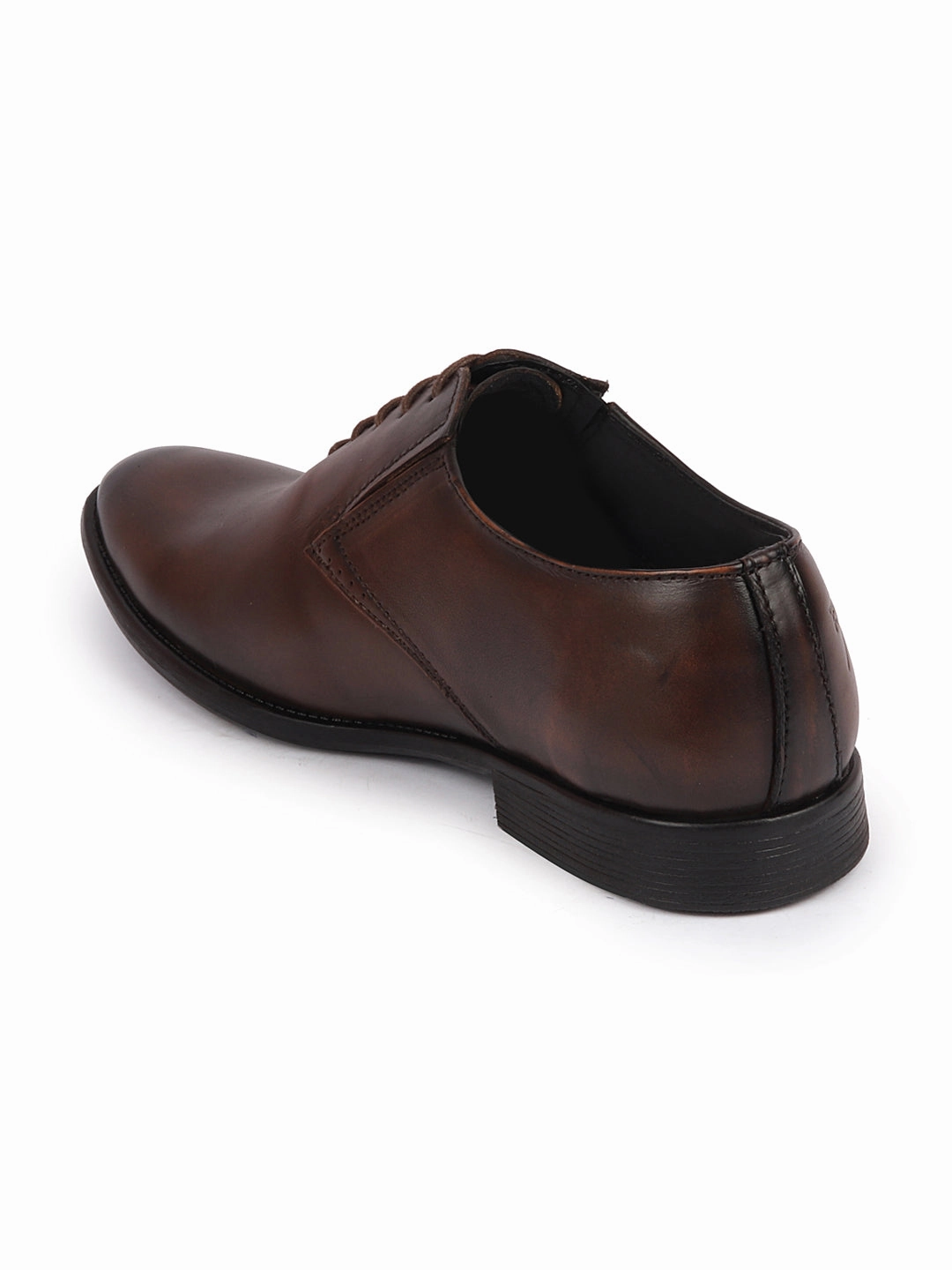 Men Tan Formal Office Work Genuine Leather Oxford Lace Up Shoes Electrical Hazard Rated Work Boots