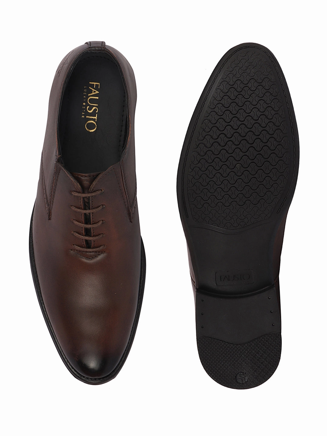 Best Work Boots For Farming Men Tan Formal Office Work Genuine Leather Oxford Lace Up Shoes