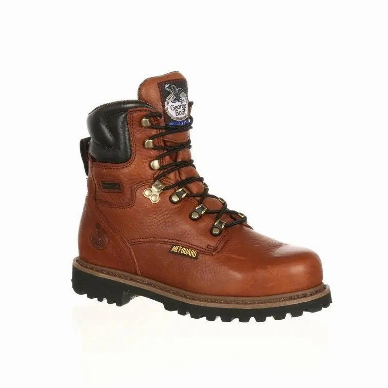 Railroad Work Boots Georgia Boot Hammer Internal Metatarsal Steel Toe Work Boot G8315