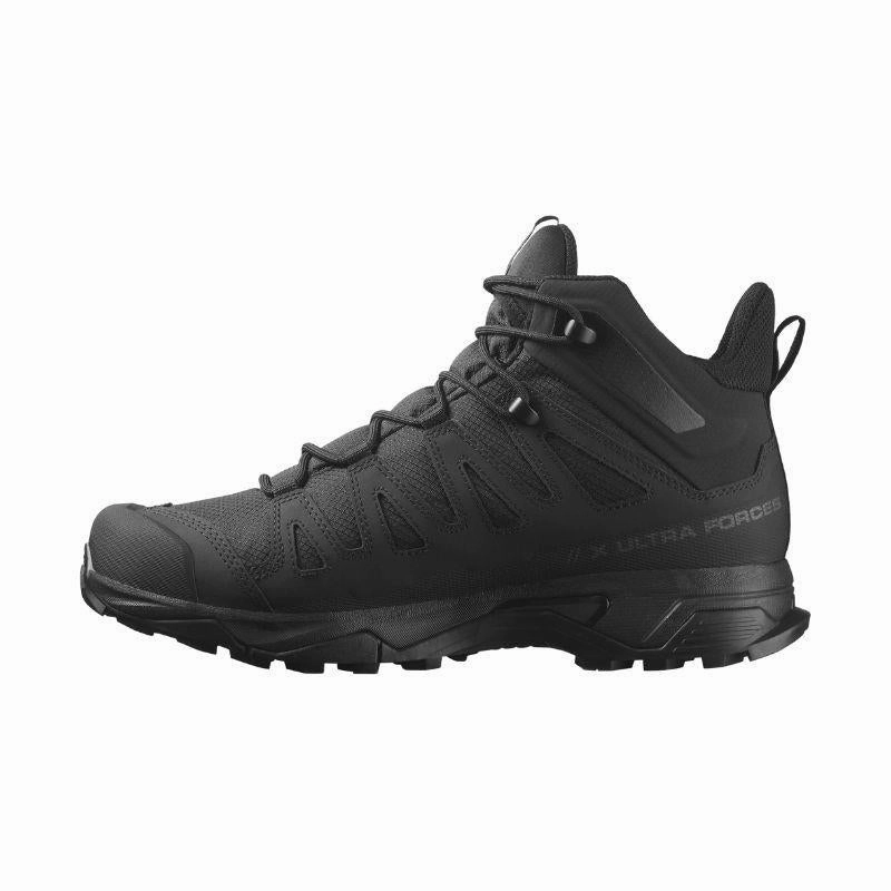 Salomon X ULTRA FORCES MID GTX | Black Best Ankle Boots To Wear With Skirts