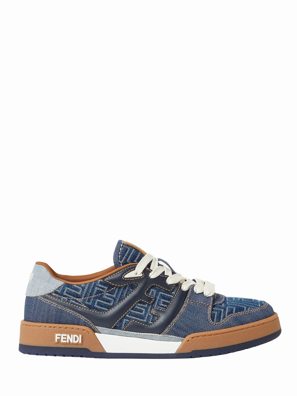 FENDI FF Match Sneakers for Men Vibram Sneakers