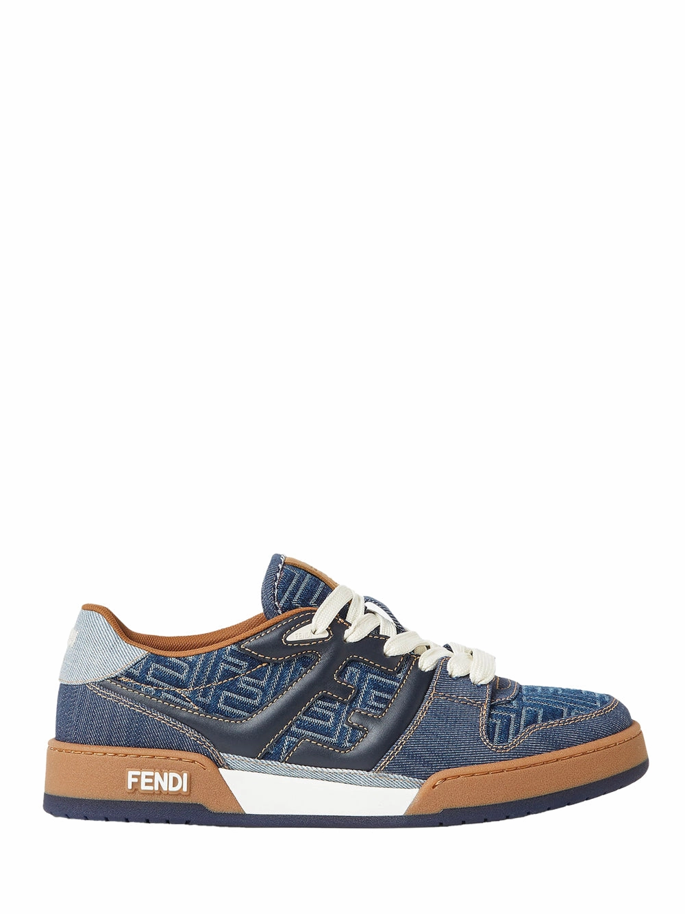 Size 7 Sneakers FENDI FF Match Sneakers for Men