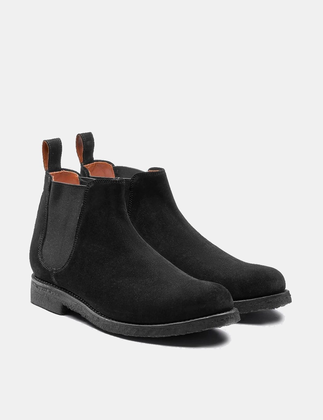 Grenson Hayden Suede Chelsea Boot - Black 2976 Leonore Faux Fur Lined Nubuck Chelsea Boots