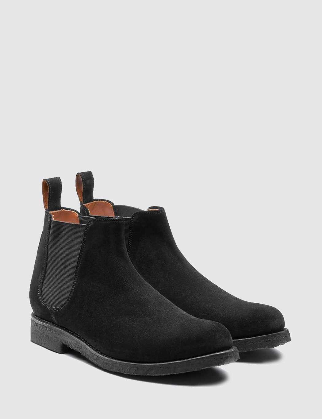 Caribou X Chelsea Boots Grenson Hayden Suede Chelsea Boot - Black