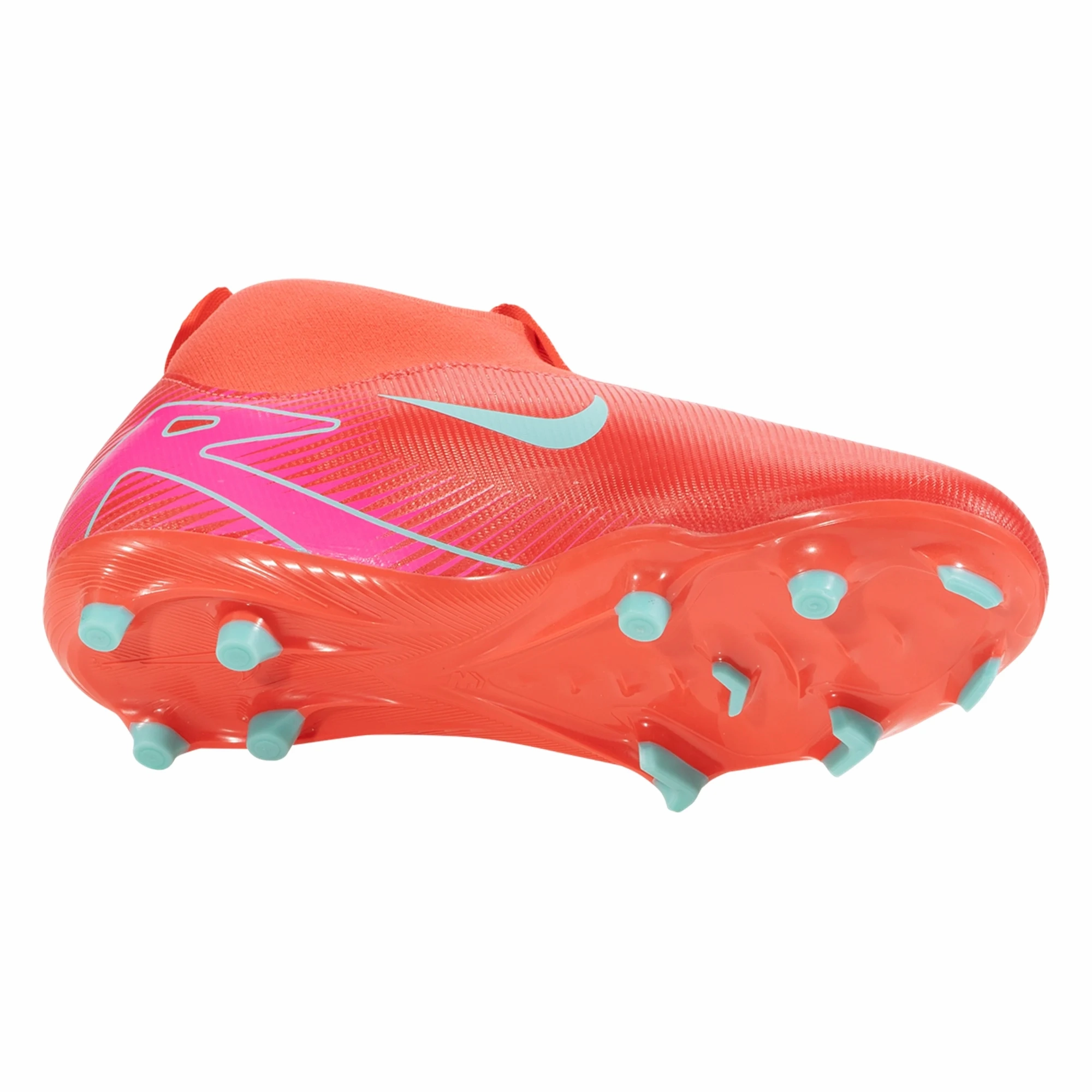 Air Force Ones Nike Shoes Nike Jr. Zoom Superfly 10 Academy FG/MG Soccer Cleats (Ember Glow/Aurora Green)