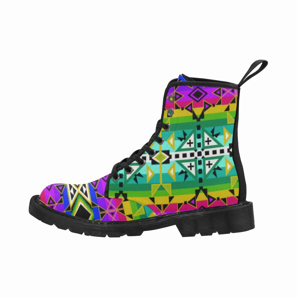 Combat Boots With Knife Holster After the Northwest Rain Boots for Men (Black)