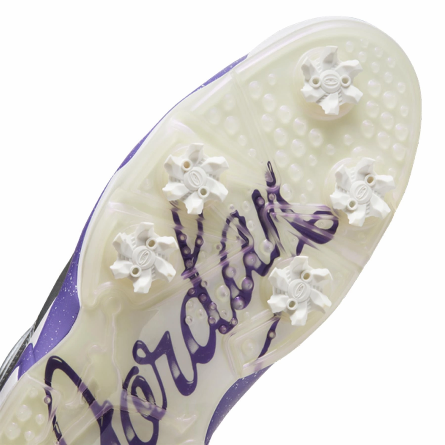 Jordan Retro 6 G NRG Metallic Silver/Oxygen Purple Golf Shoe Stores