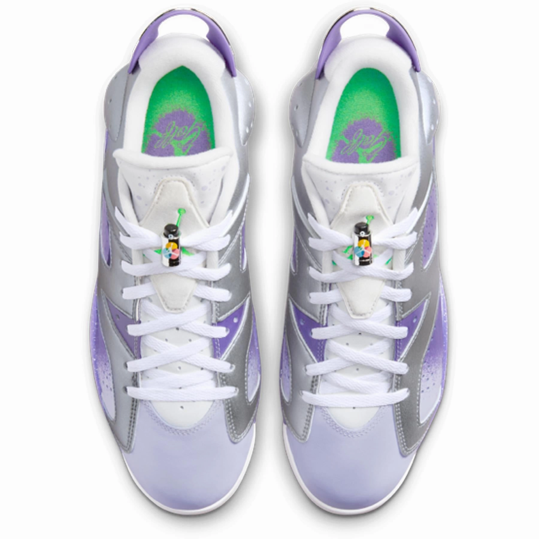 Jordan Retro 6 G NRG Metallic Silver/Oxygen Purple Gallivanter Golf