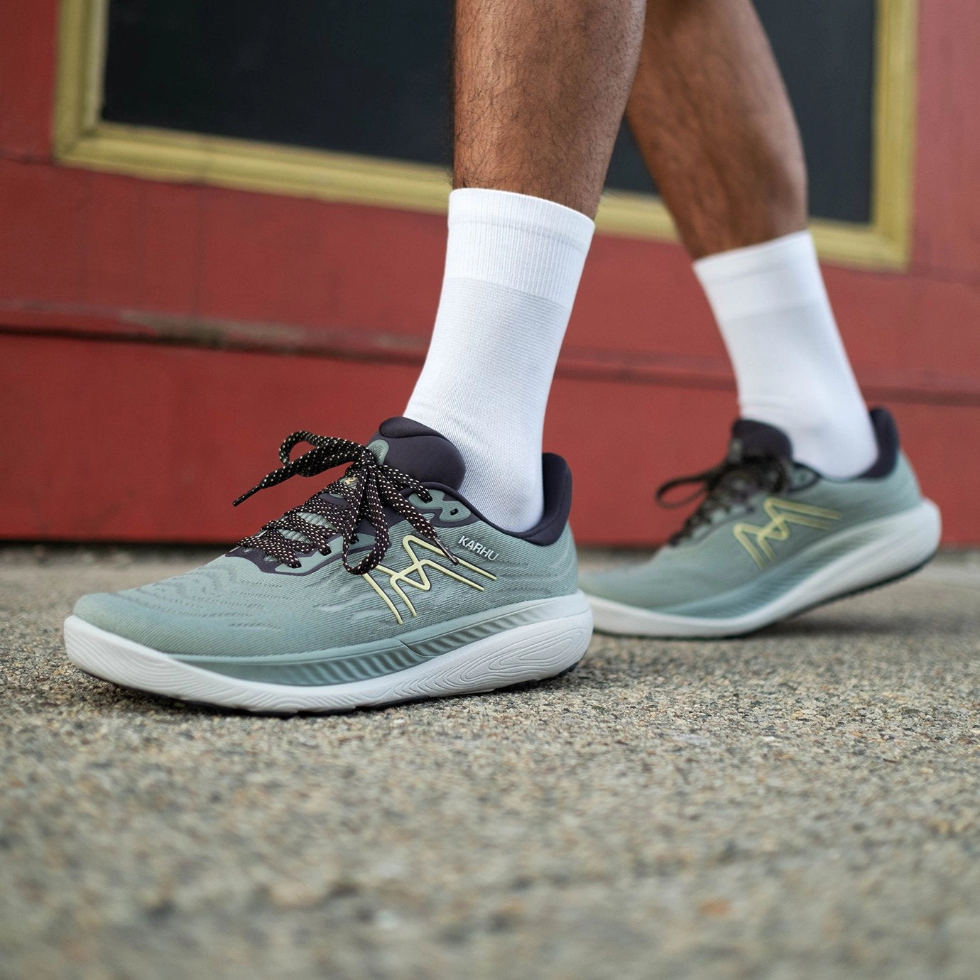 Running Shoe Websites MEN'S IKONI 3.0 - GREEN MILIEU / DUSTY YELLOW