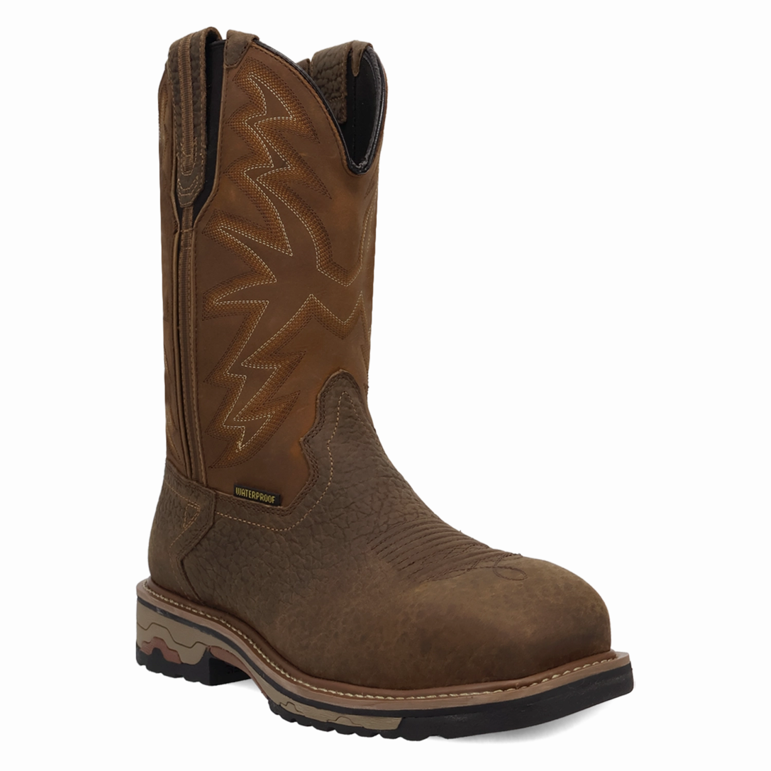 Best Work Boots Under 200 Dan Post Men's Tumbleweed Waterproof Steel Toe Work Boot DP76927