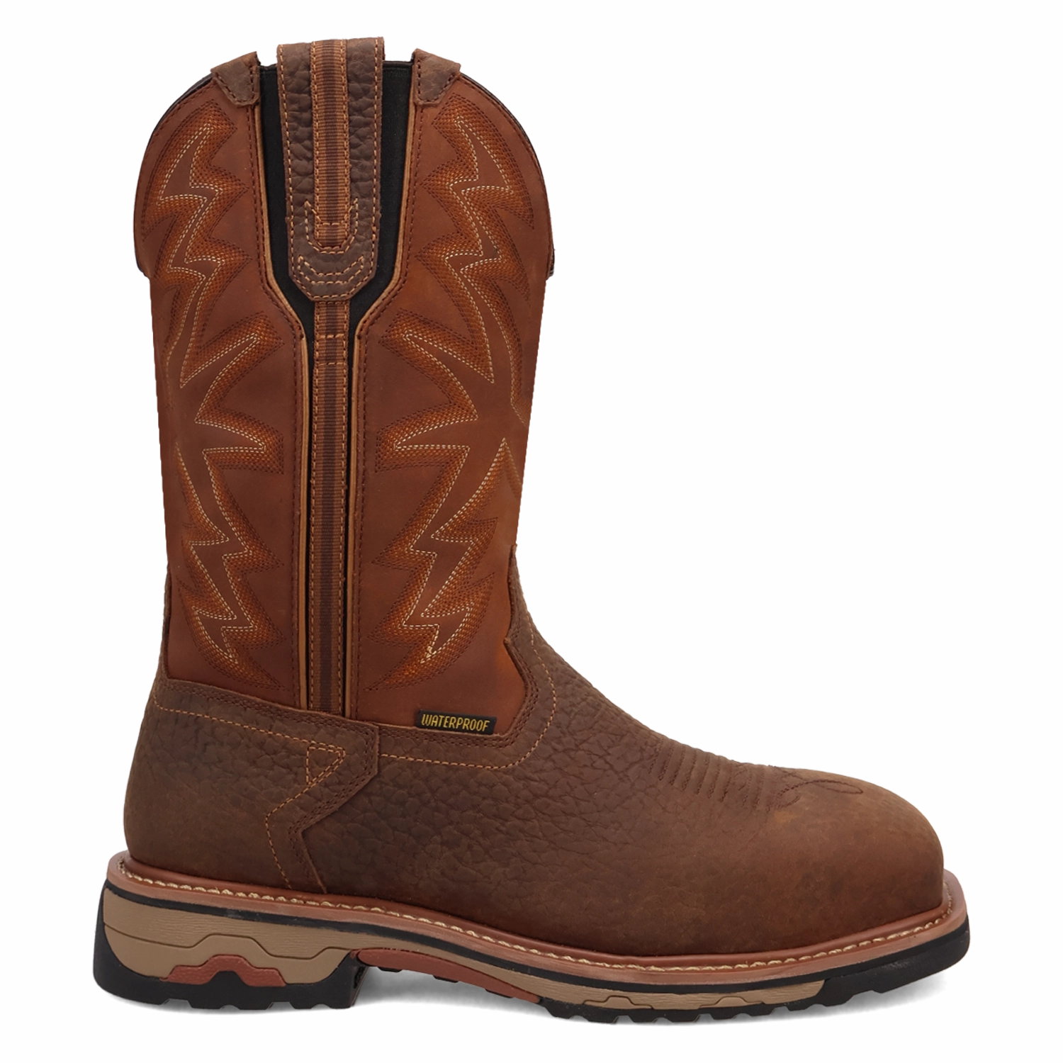 Best Slip On Work Boots For Plantar Fasciitis Dan Post Men's Tumbleweed Waterproof Steel Toe Work Boot DP76927