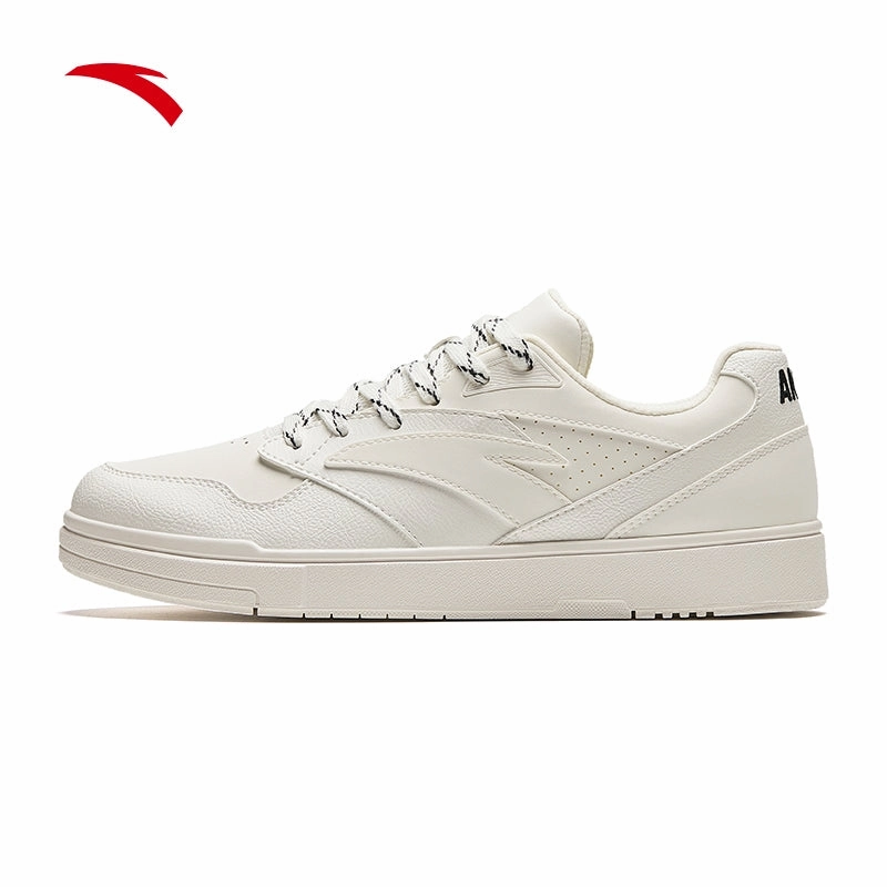 Quilted Snow Boots ANTA Men Lifestyle X-game Shoes Skateboard shoes 9124B8009-1 -White (Kasut Kasual Lelaki)