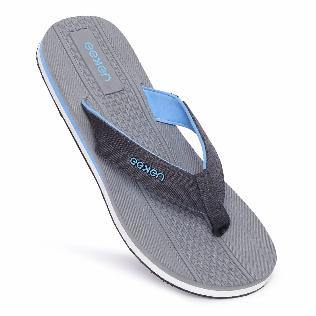Old Style Flip Flops Eeken EFBGO2400S Grey Lightweight Washable Dailywear Durable Flip Flops For Men