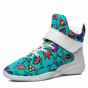 Lebron Basketball Shoes Size 15 Indigenous Paisley Sky Ipottaa Basketball / Sport High Top Shoes - White Sole