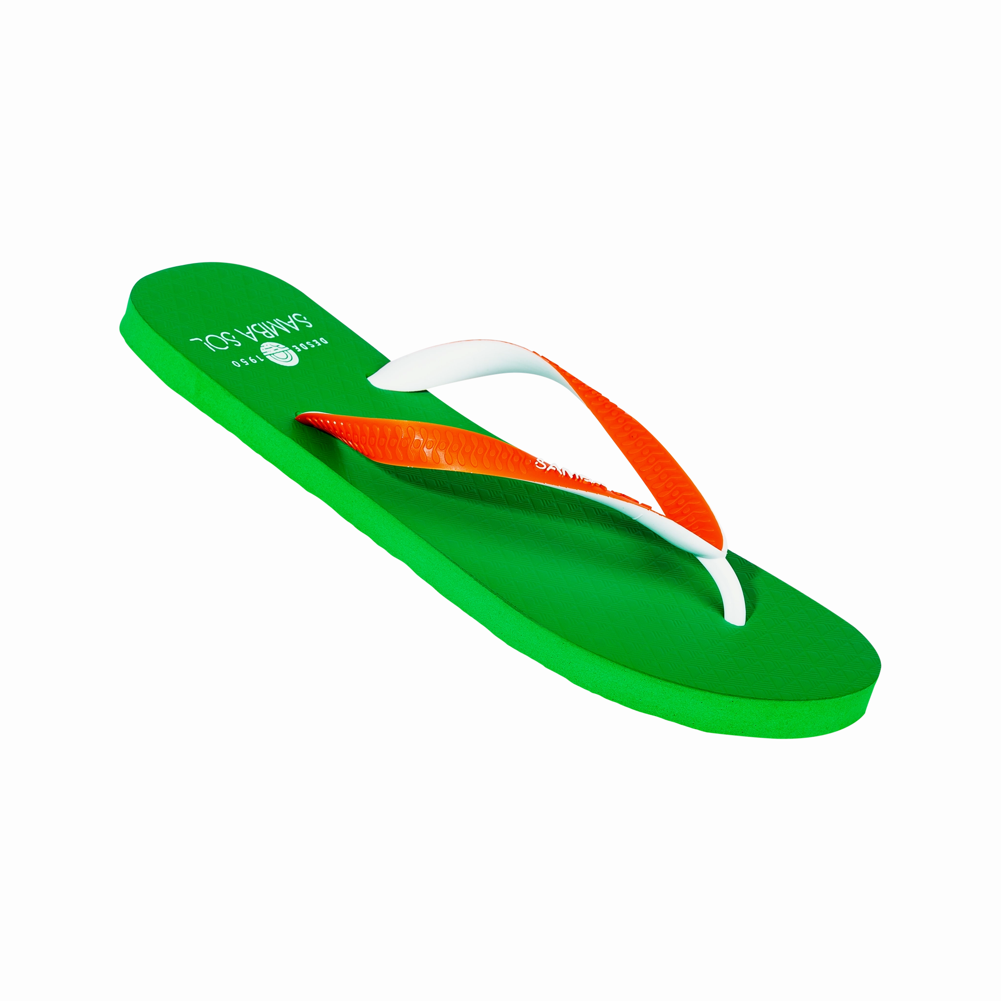 Samba Sol Men's Beach Collection Flip Flops - UM University of Miami Flip Flops One Dollar Old Navy