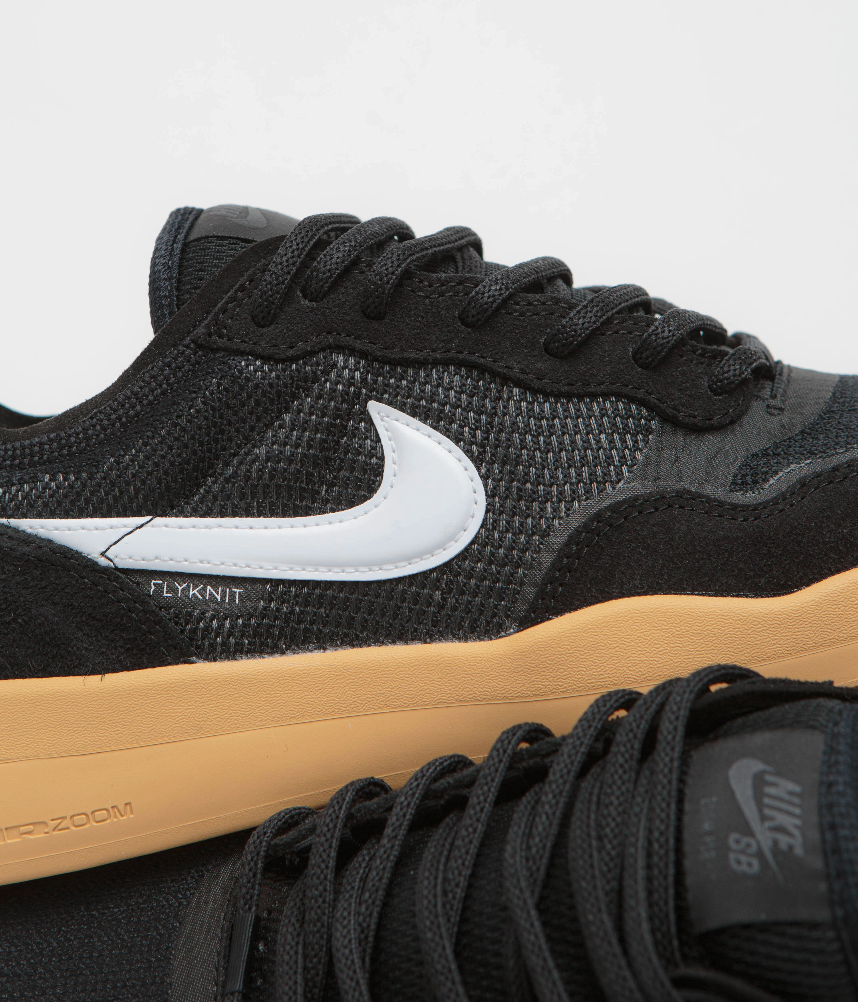 Nike SB PS8 Shoes - Black / White - Anthracite - Gum Yellow Nike Cortez Floral Shoes