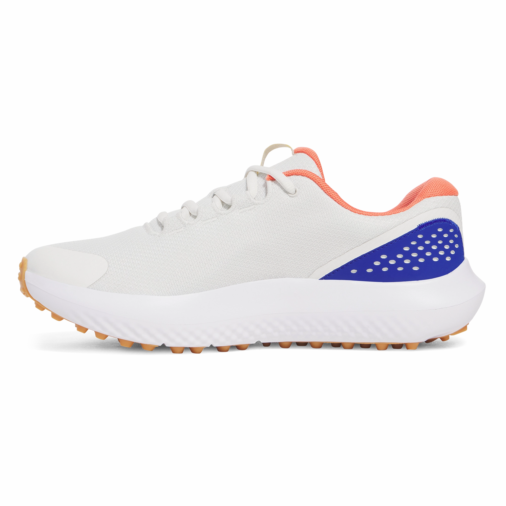 Under Armour Surge Spikeless Golf Shoes - White Clay/Royale Tyler The Creator Golf