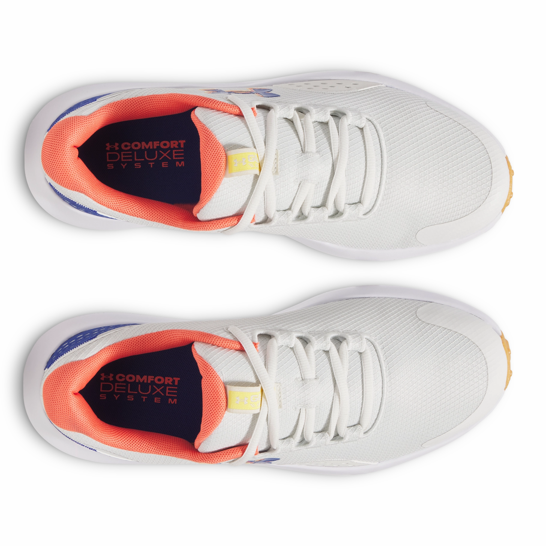 Under Armour Surge Spikeless Golf Shoes - White Clay/Royale Spike Vs Spikeless Golf