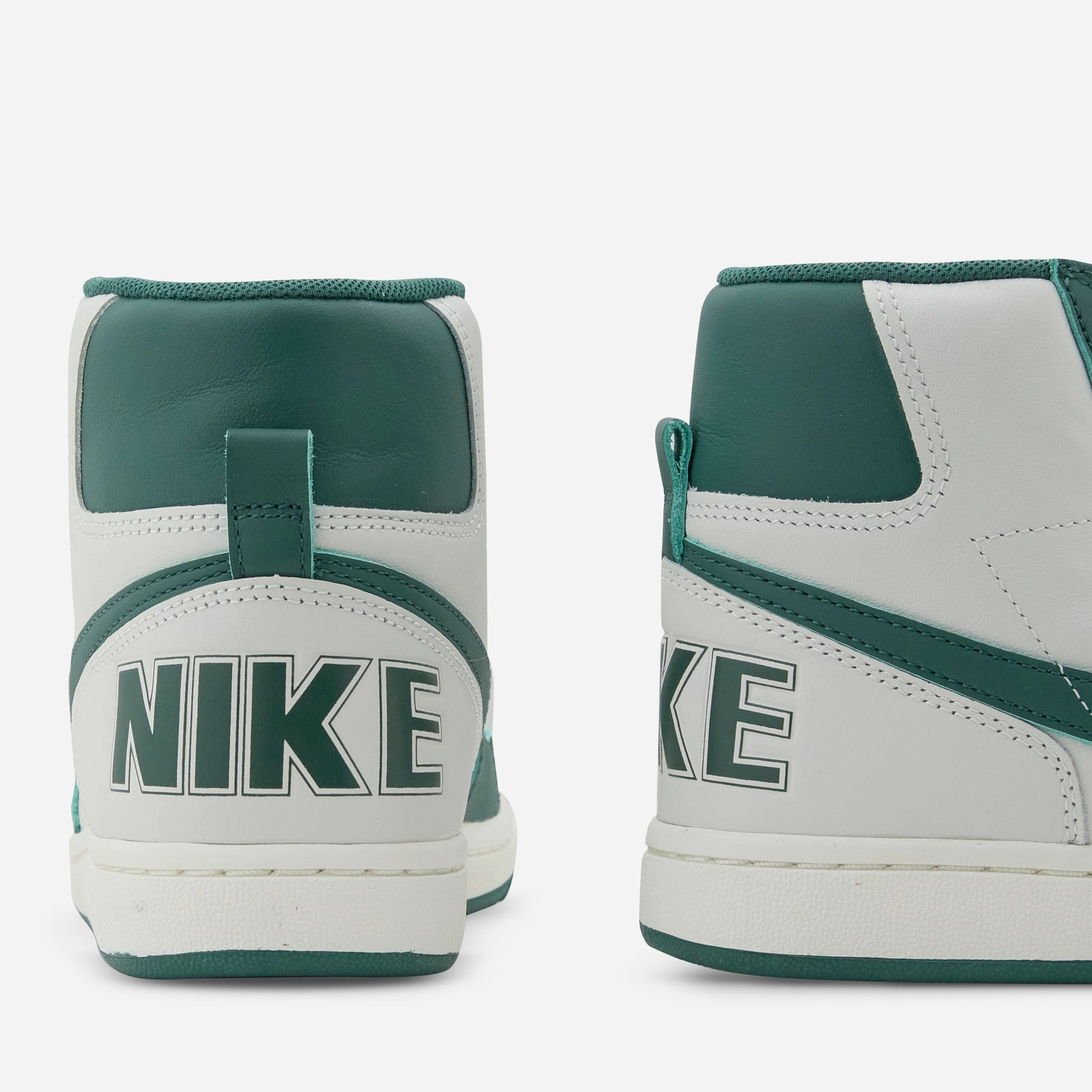 Nike Swoosh Shoes Terminator High Swan | Noble Green | Sail | Washed Green