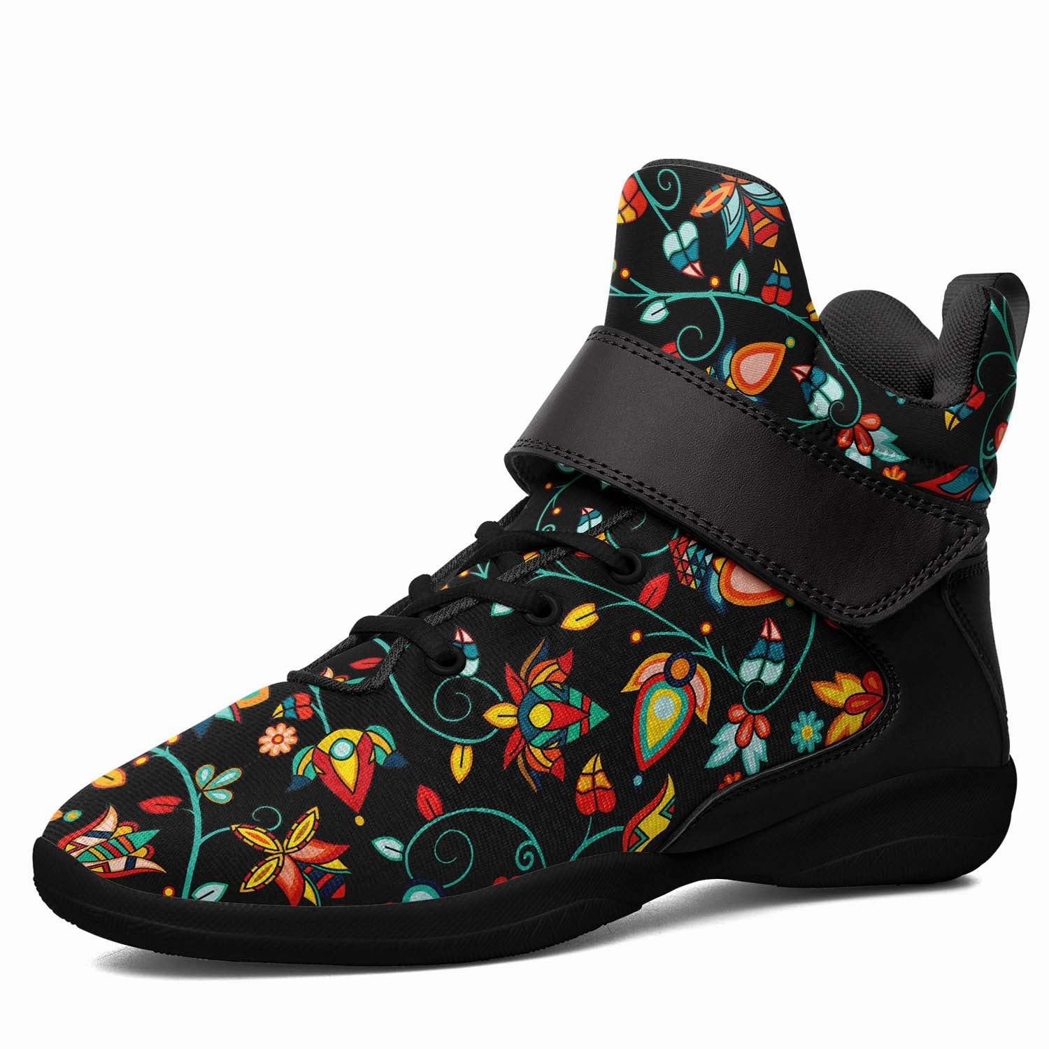 Thorny Path Black Ipottaa Basketball / Sport High Top Shoes - Black Sole Scoot Henderson Basketball Shoes