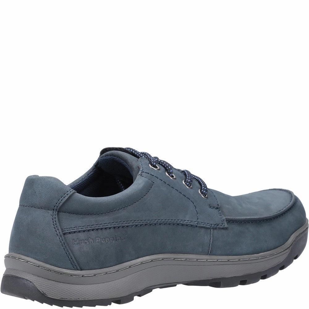 Navy Tucker Lace-Up Shoes Sock Ankle Boots Uk