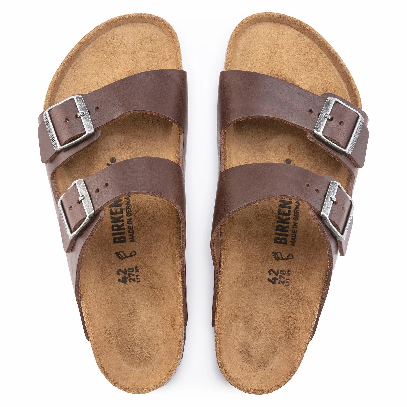 Birkenstock Arizona Grip roast vintage leather Sandals Clearance