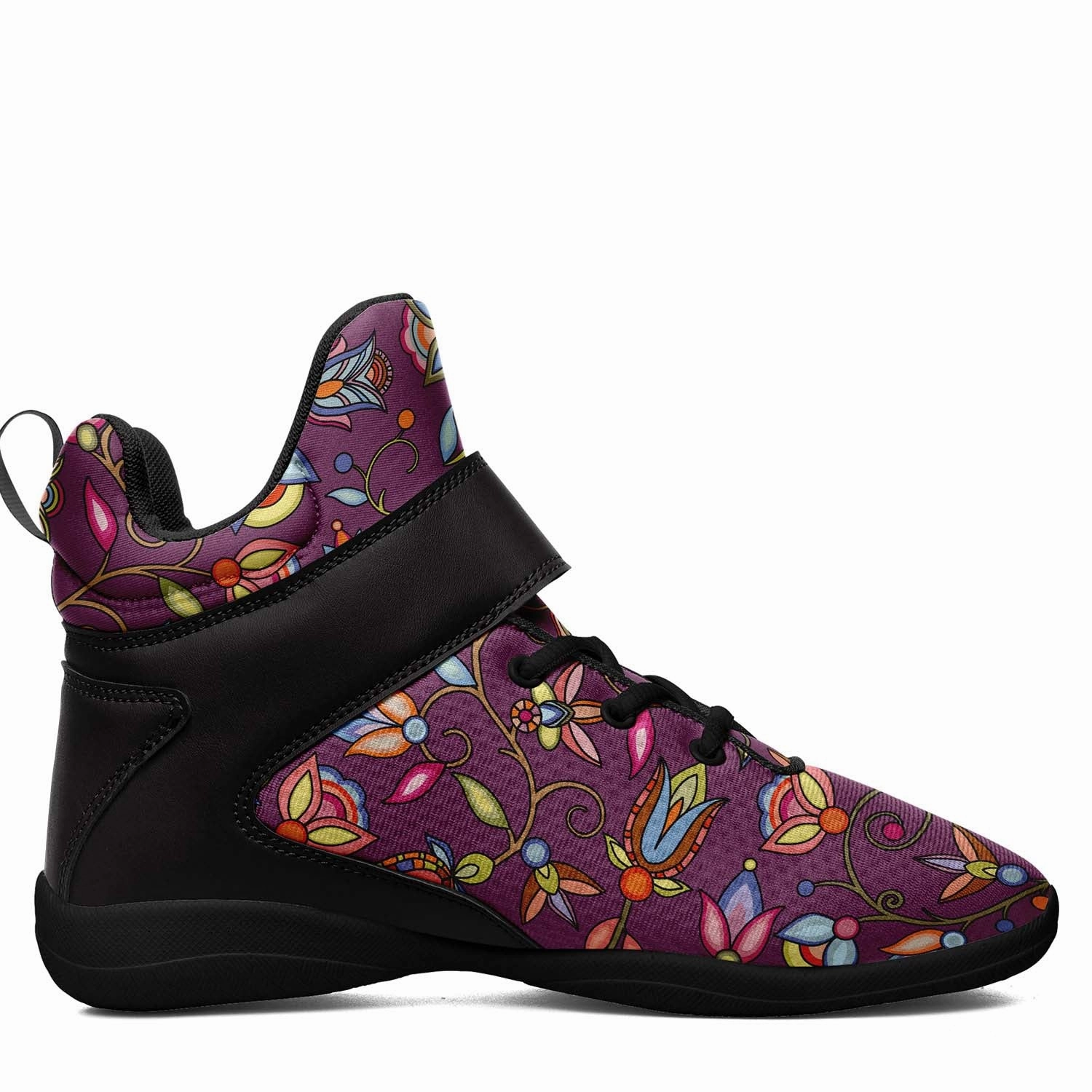 Louis Vuitton Basketball Shoes Buffalo Bloom Berry Bush Ipottaa Basketball / Sport High Top Shoes - Black Sole