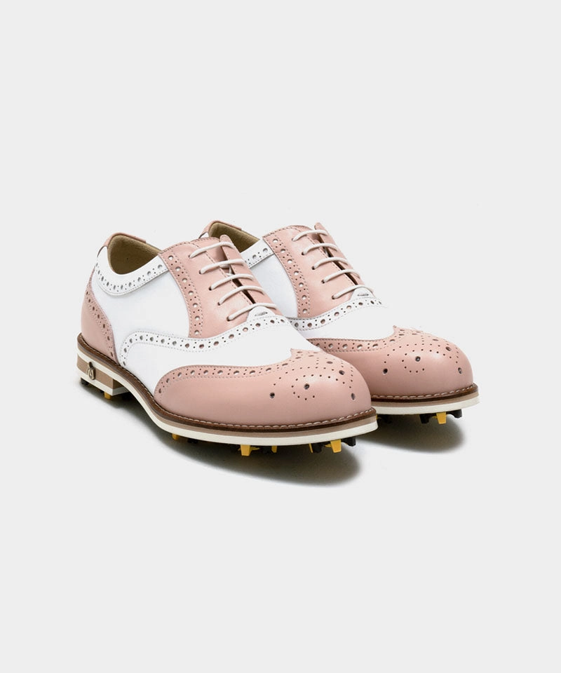 Ai Golf ALL CLASSIC Golf Noble Wingtip Classic Golf Shoes - Pink