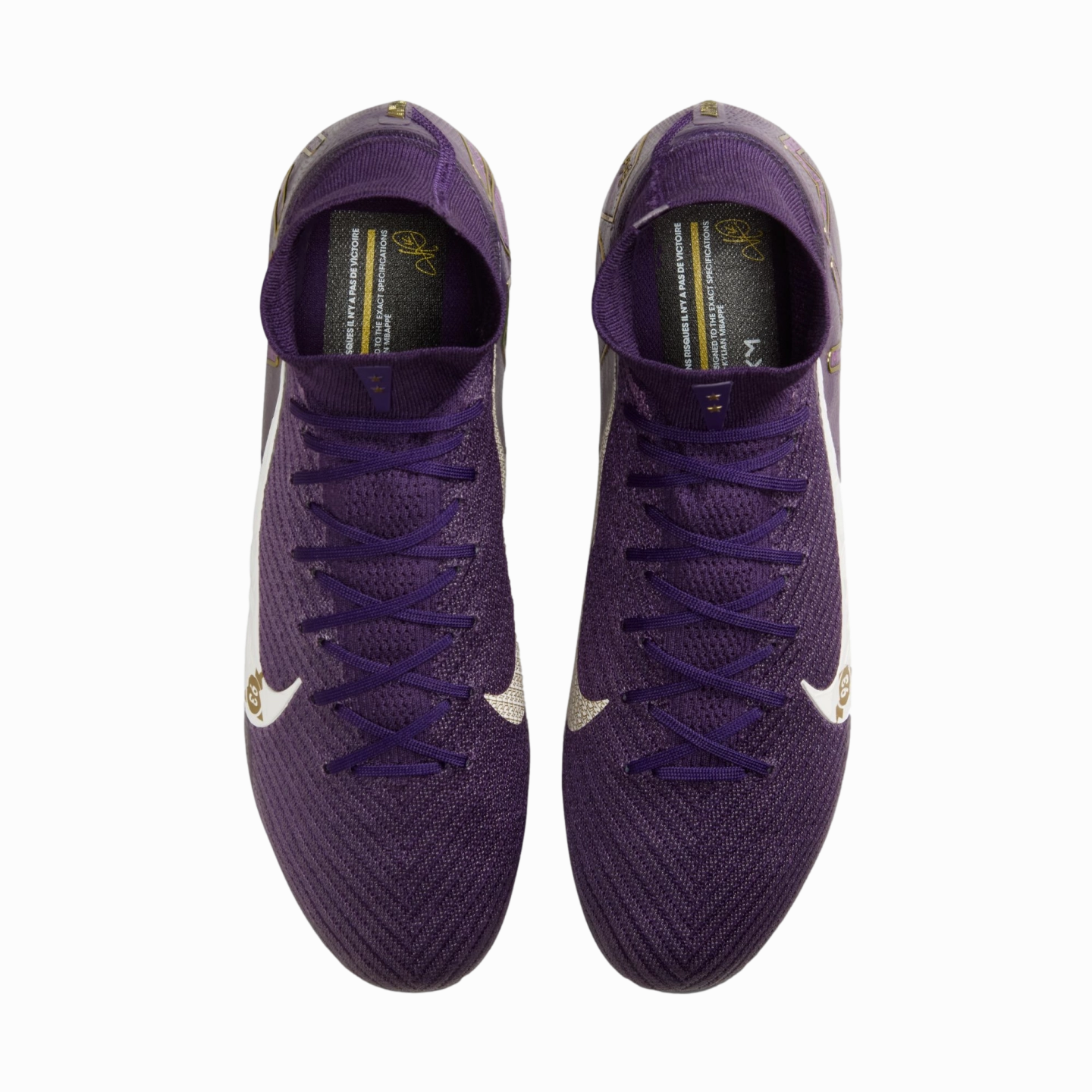 Nike Mercurial Superfly 10 Elite KM Mbappe Firm Ground Cleats Nike Lunar New Year Shoes