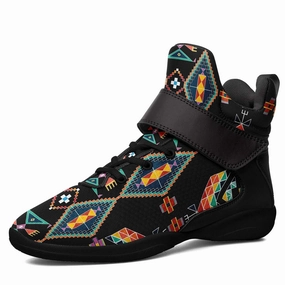 Official Basketball Shoes Travois Tipi Black Ipottaa Basketball / Sport High Top Shoes - Black Sole